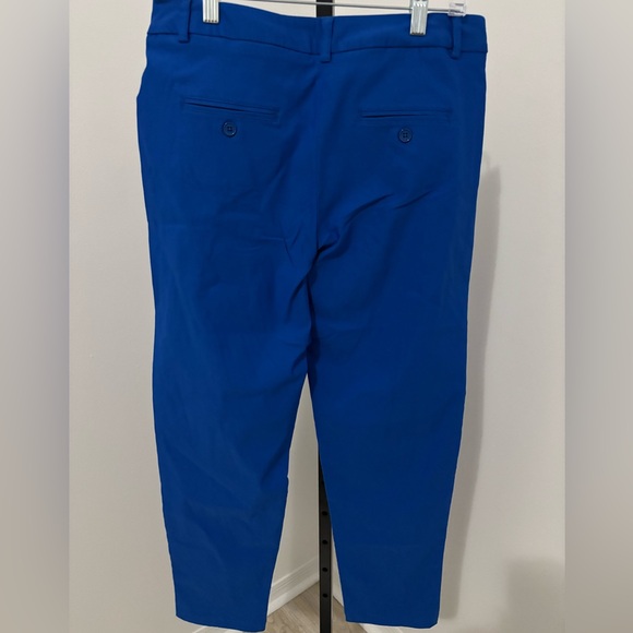 Nanette Lepore Vibrant Blue Cropped Pants - Picture 3 of 6